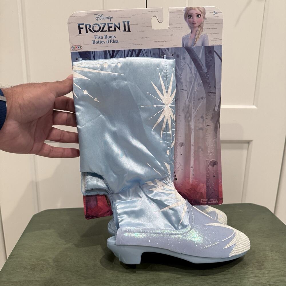 New Jakks X Disney Frozen II Elsa Boots Size 3 Years